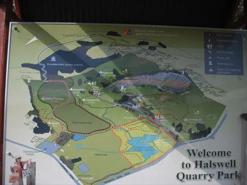 Halswell Quarry Parkの地図