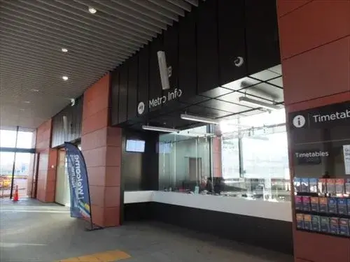 格安料金でバスが利用できるメトロカードがここで作れる クライストチャーチバスインターチェンジ受付