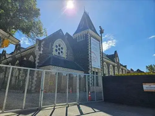 クライストチャーチのカンタベリー博物館 現在修復中 クライストチャーチのカンタベリー博物館 現在修復中